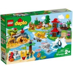 Klocki LEGO 10907 - Zwierzeta swiata DUPLO
